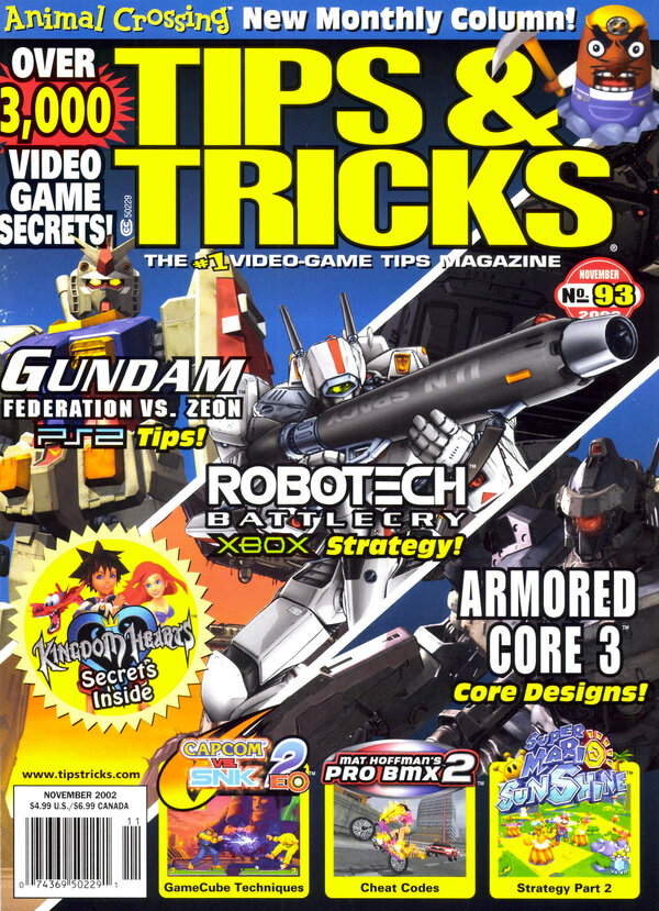 Tips & Tricks Issue 093 (November 2002) cover